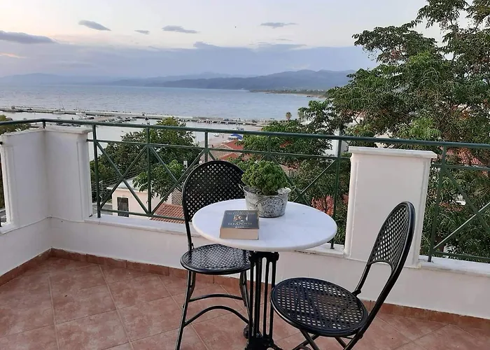 A View From The Attic Window. Kyparissia, Messinia