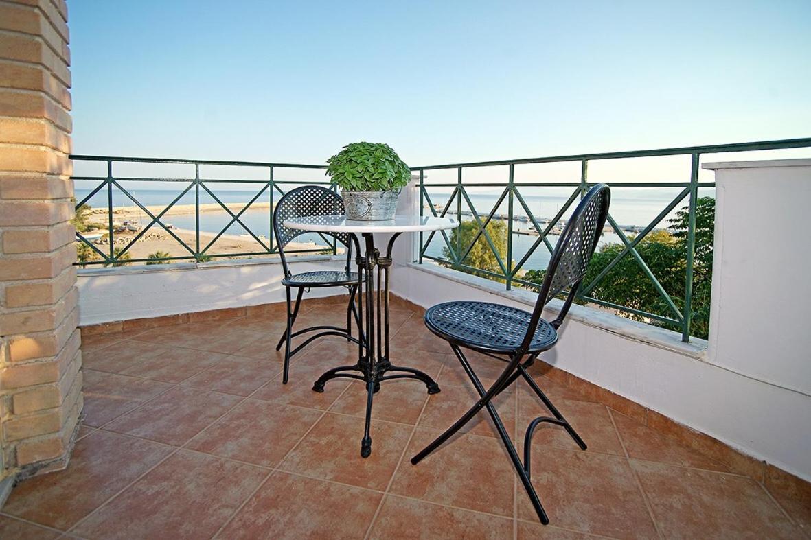 A View From The Attic Window. Kyparissia, Messinia